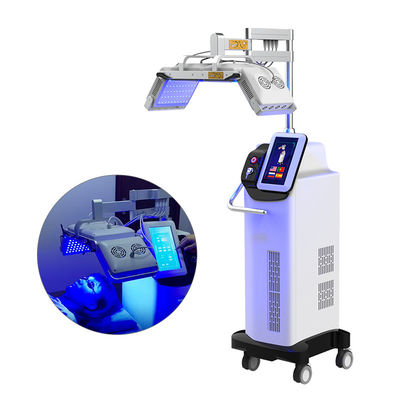 Máy PDT trị liệu ánh sáng LED tùy chỉnh cho khuôn mặt cổ ngực với màu đỏ xanh lá cây màu vàng màu xanh lá cây