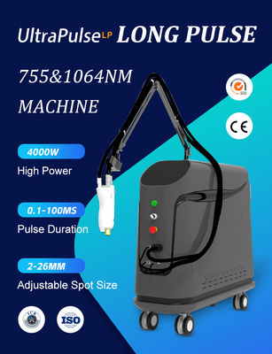 Loại bỏ tổn thương sắc tố bằng laser 755 1064nm Alex xung dài xung ngắn Alexandrite Yag Máy triệt lông bằng laser